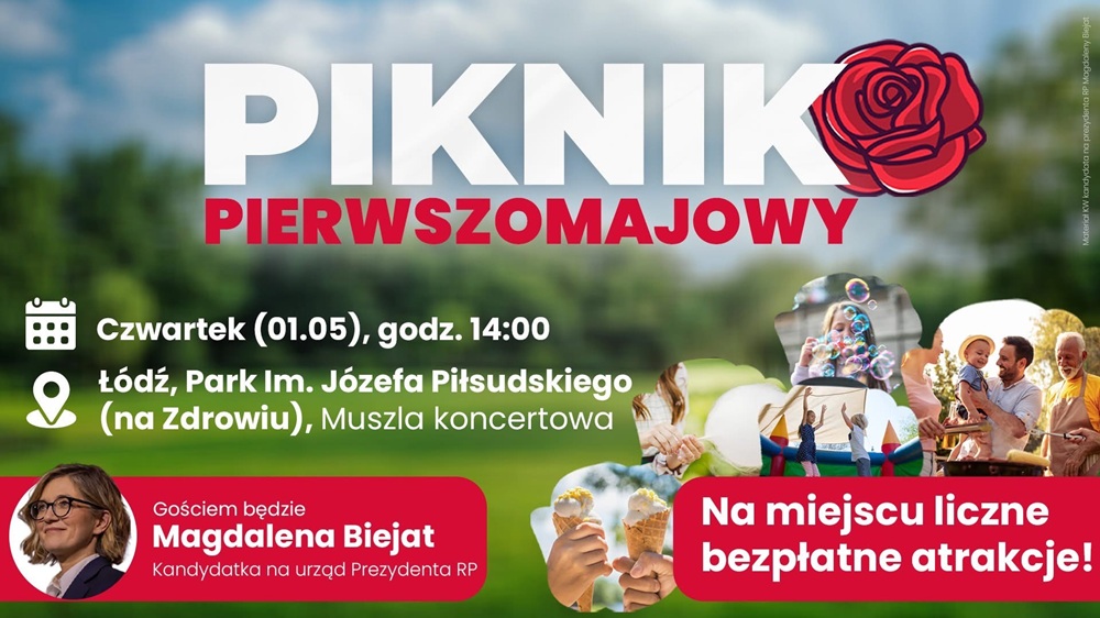 1 Maja piknik M.Biejat Łódź 2025