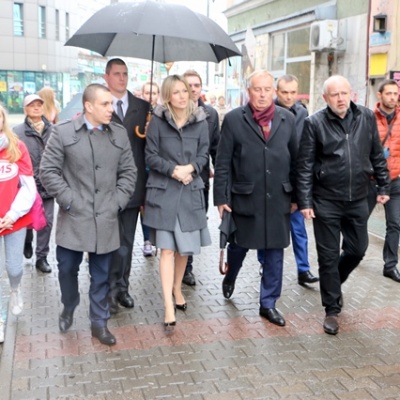 Magdalena Ogórek w Sosnowcu i Częstochowie