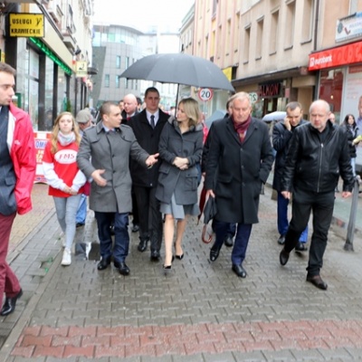 Magdalena Ogórek w Sosnowcu i Częstochowie