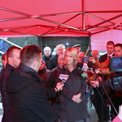 Magdalena Ogórek w Sosnowcu i Częstochowie